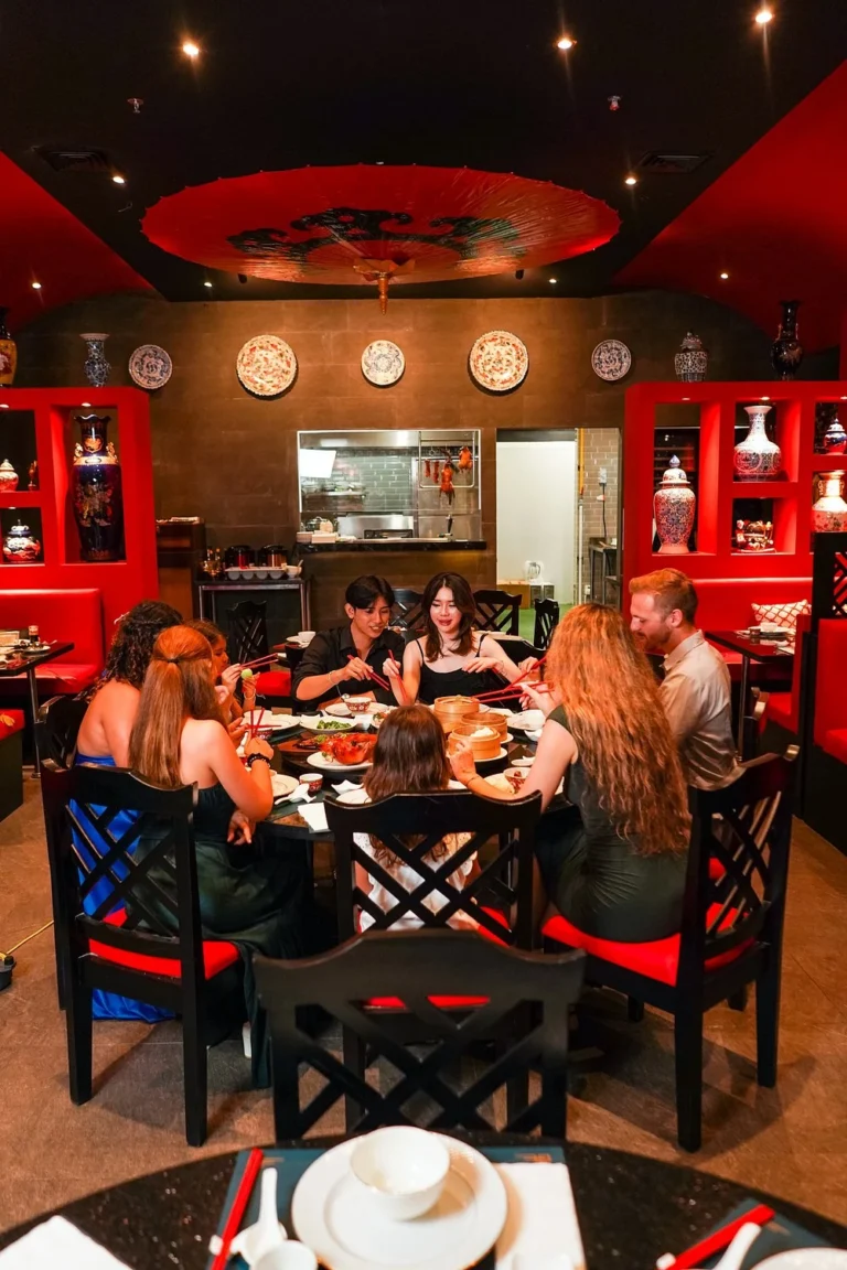 Surrounded by Friends at Golden Monkey
