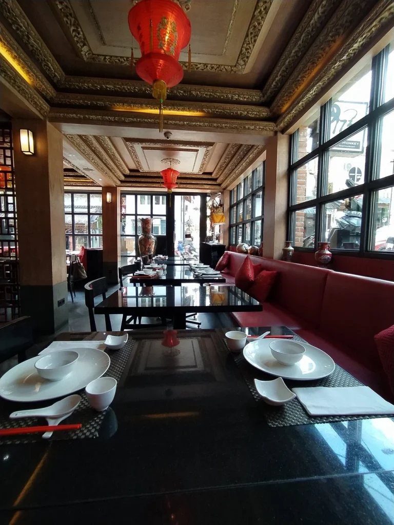 Interior Golden Monkey Restaurant